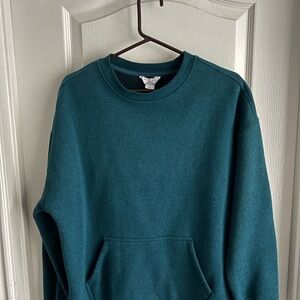 Danskin Crewneck Sweater in Teal